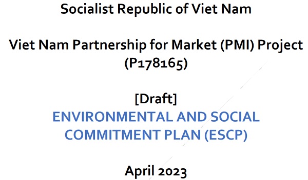 ENVIRONMENTAL AND SOCIAL  COMMITMENT PLAN (ESCP)
